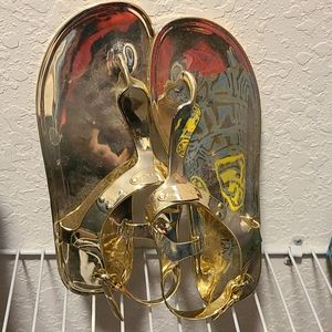 Mk Gold jet set 6 size 9